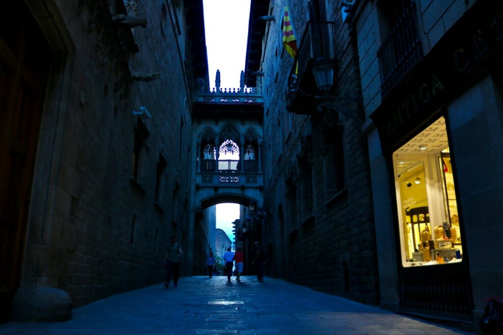 Paseo por el Barrio Gótico de Barcelona